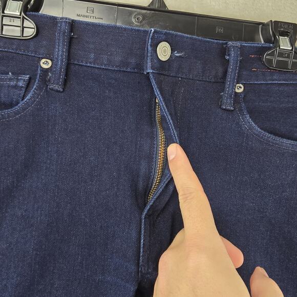 Hiroshi Kato Jeans 34x29 Blue The Pen Slim Selvedge Japanese Raw Denim 10.5 oz - Picture 3 of 16